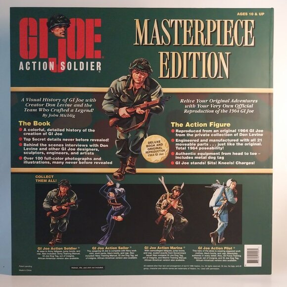 GI JOE Action Pilot Masterpiece Edition 1996 NIB Free  GI Joe Action Pilot Masterpiece Edition 1996  Vol.I NWT